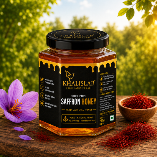 Premium Saffron Honey