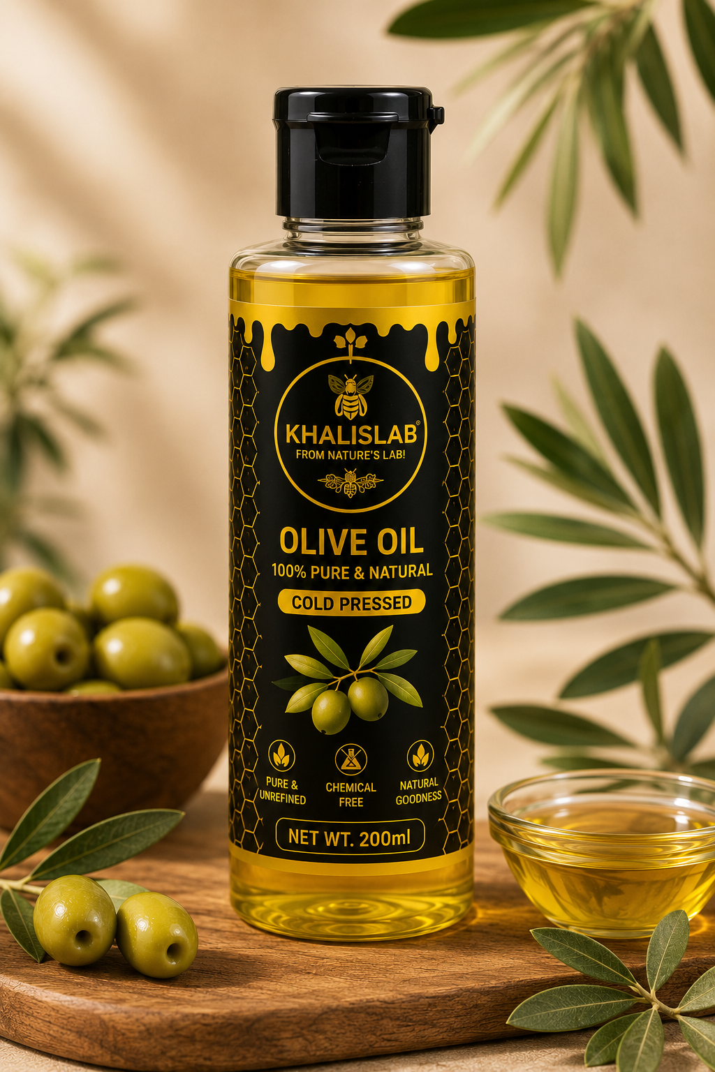 Organic Olive Oil Cold Pressed Oil