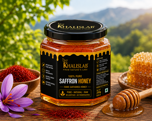 Premium Saffron Honey