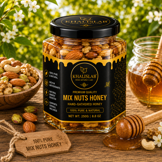 Mix Nuts Sidr Honey